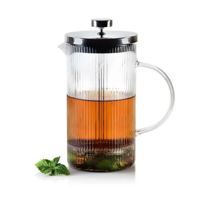 French press / Zaparzacz do herbaty tłokowy szklany PETER 1 l