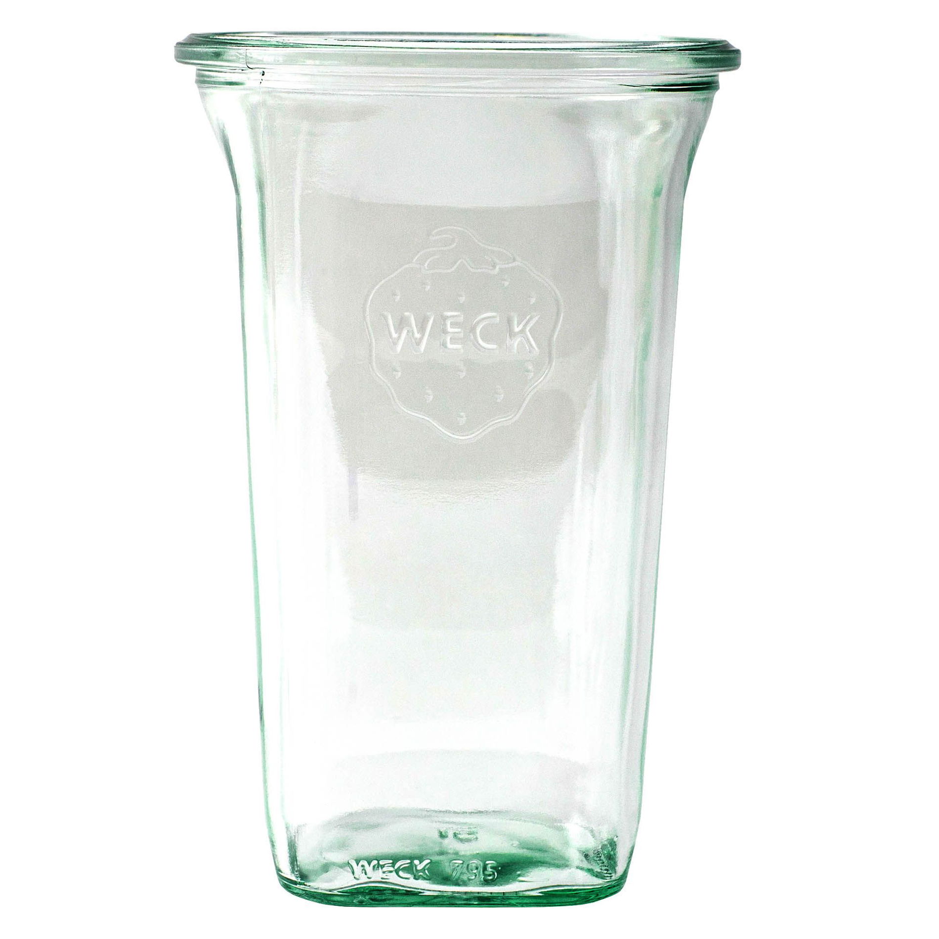 WECK Quadro 0,795 l - zavařovací sklenice, skleněná, typ wek
