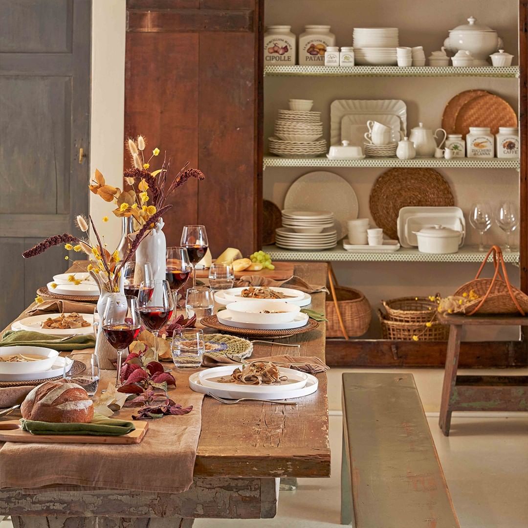 LA PORCELLANA BIANCA Essenziale Gourmet 30 cm 2 szt. - talerze obiadowe głębokie porcelanowe