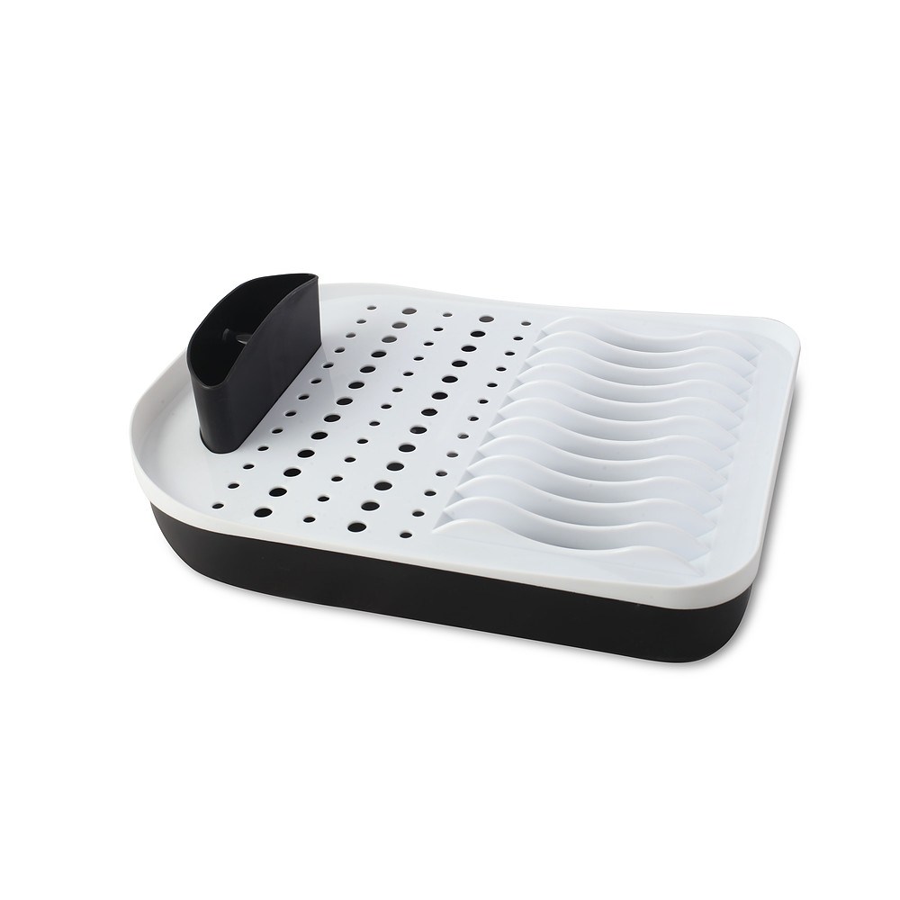 VIALLI DESIGN Livio czarna 33 x 47,5 cm - suszarka do naczyń plastikowa