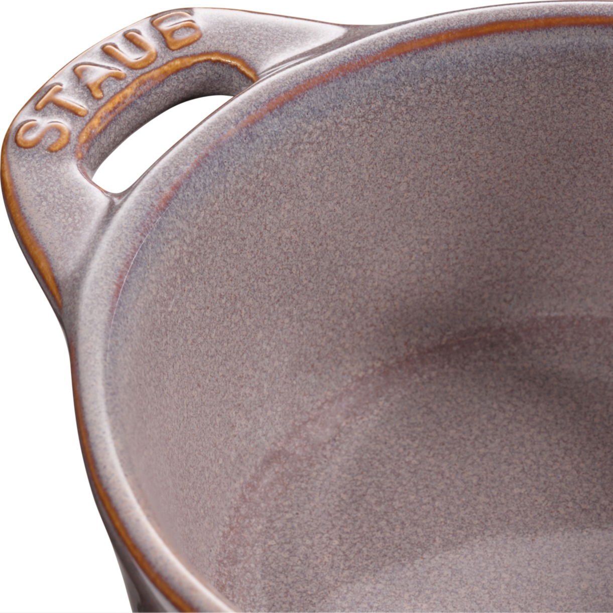 STAUB Gift Giving 200 ml szara - kokilka / naczynie do zapiekania ceramiczne z pokrywką