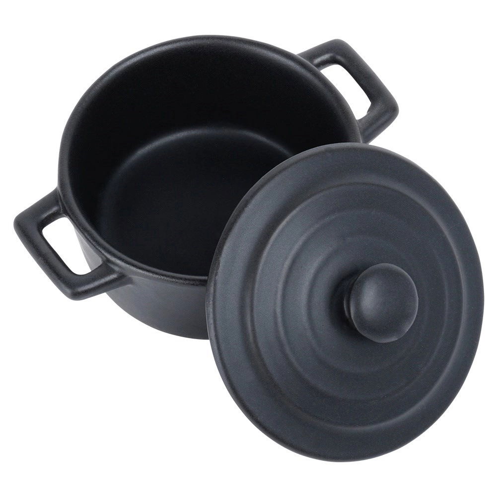 Kokilka / Naczynie do zapiekania porcelanowe z pokrywką 150 ml