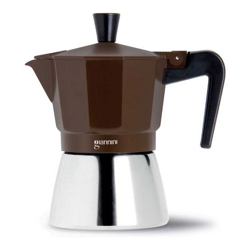 Hliníkový tlakový kávovar GIANNINI NINA pro 6 šálků espresso (6 tz)