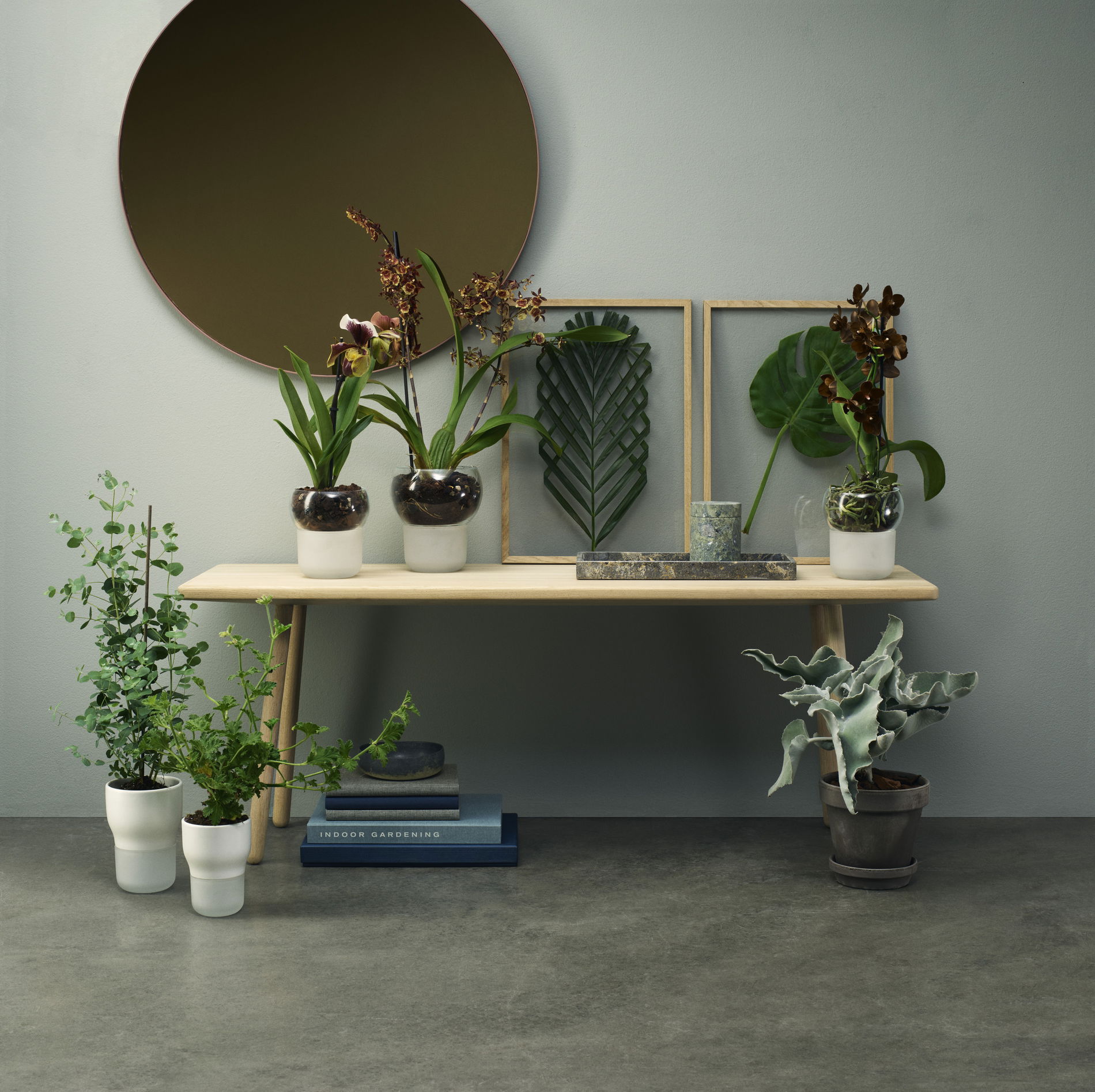 EVA SOLO 15 cm - doniczka / osłonka do storczyków samonawadniająca ceramiczna