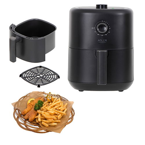 ADLER AD 6310 2200 W - bezolejová fritéza