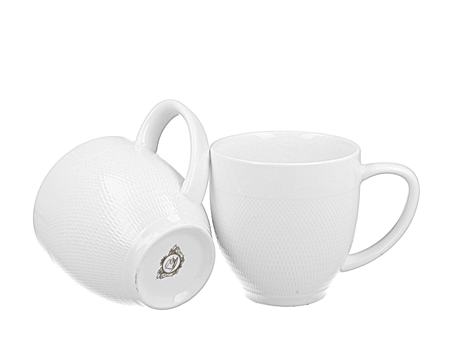 DUO DIAMOND porcelánové hrnky 350 ml 2 ks