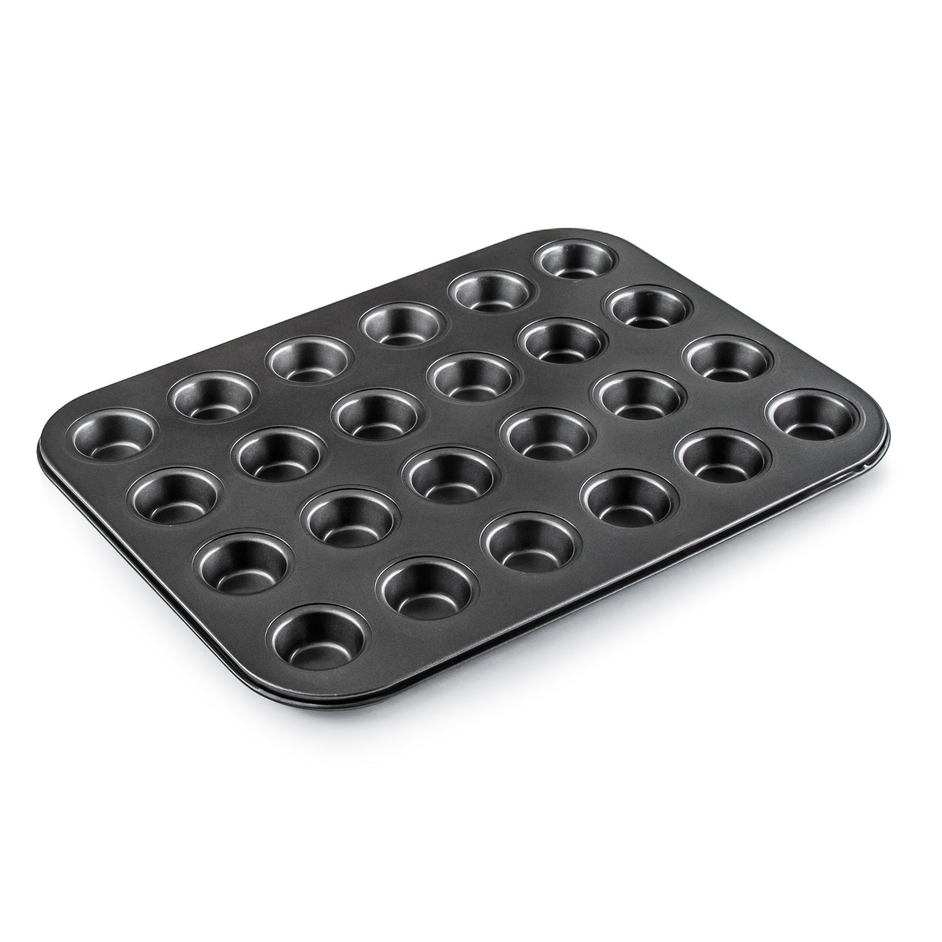 Forma na pečení 24 mini muffinů a dortíků z uhlíkové oceli