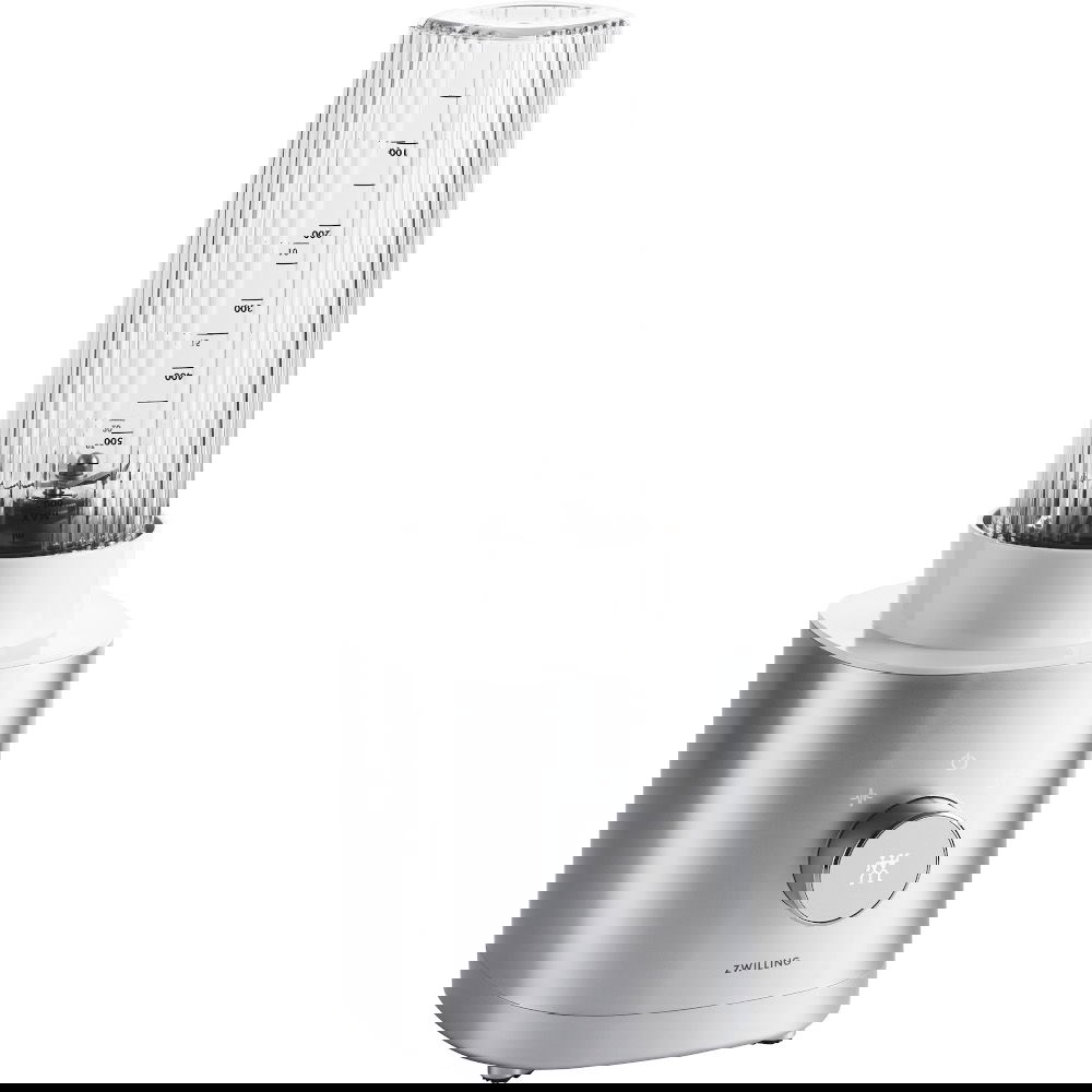 ZWILLING Enfinigy 600 w strieborný - koktailový / kuchynský mixér s tritanovým pohárom