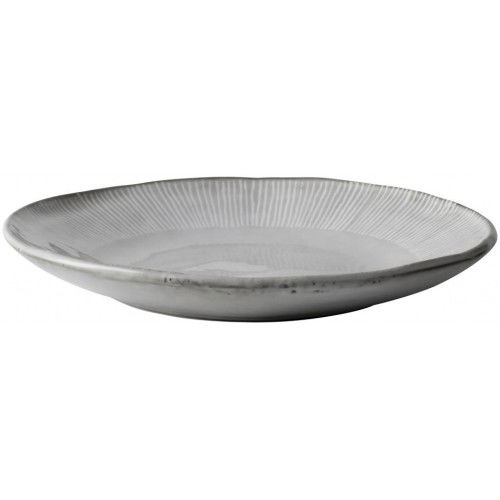 Kameninový dezertní talíř ORGANIC HAND MADE 21,5 cm