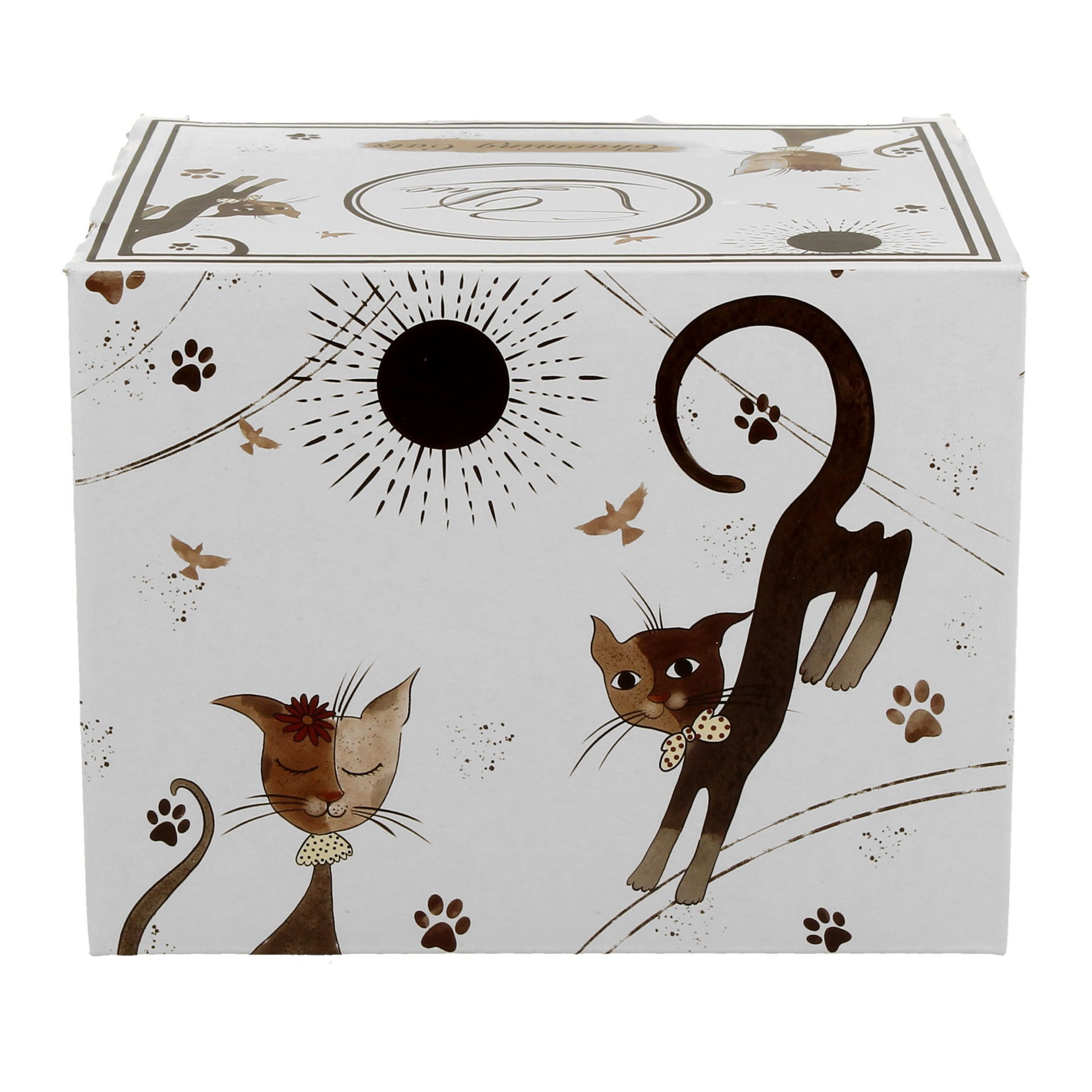 Porcelánový hrnček DUO ANIMALS CHARMING CATS 460 ml