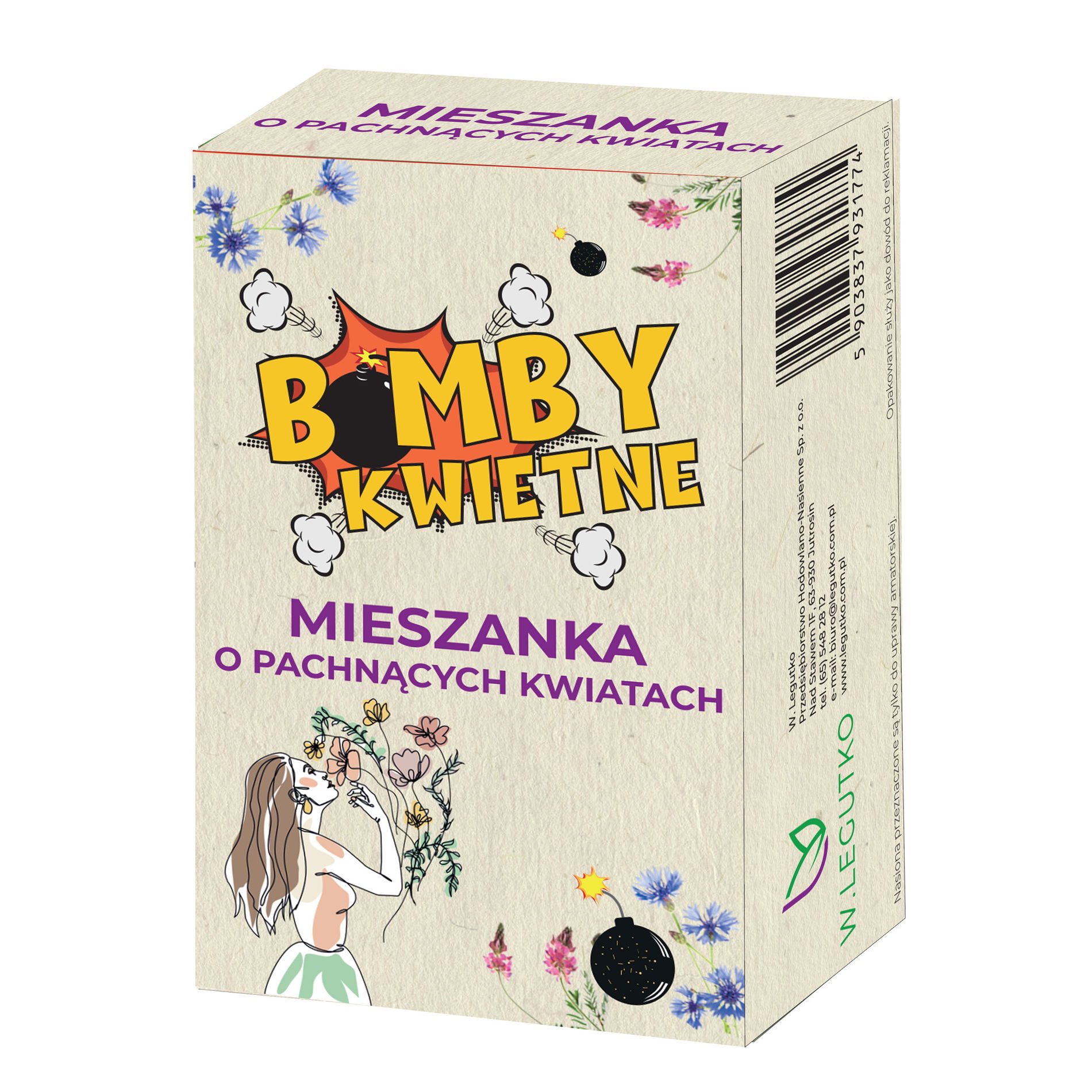 Kvetinové bomby W. LEGUTKO ZMES VOŇAVÝCH KVETOV 5 ks.