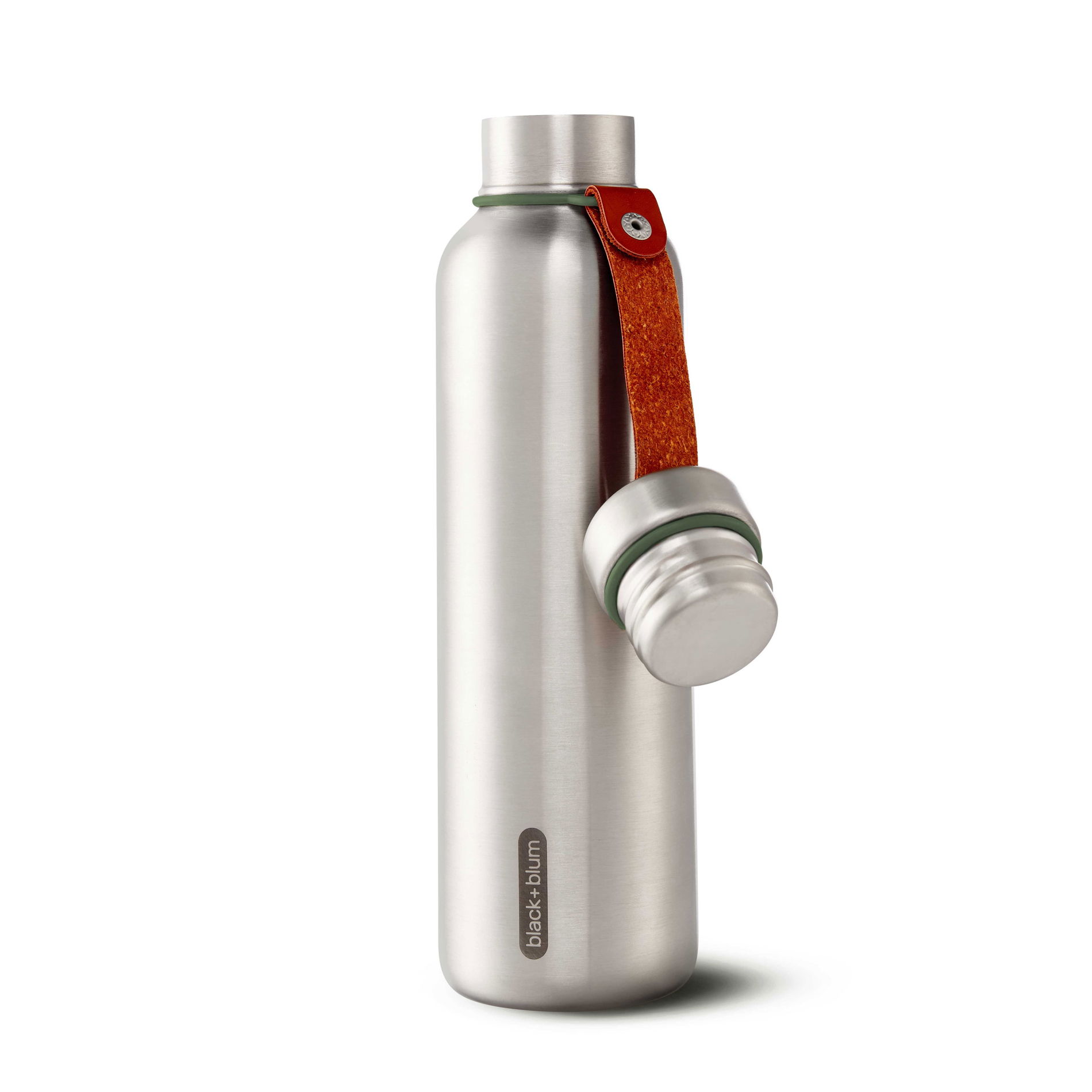 BLACK BLUM Outdoor 0,75 l olivová – ocelová, vakuová termoska na čaj a kávu