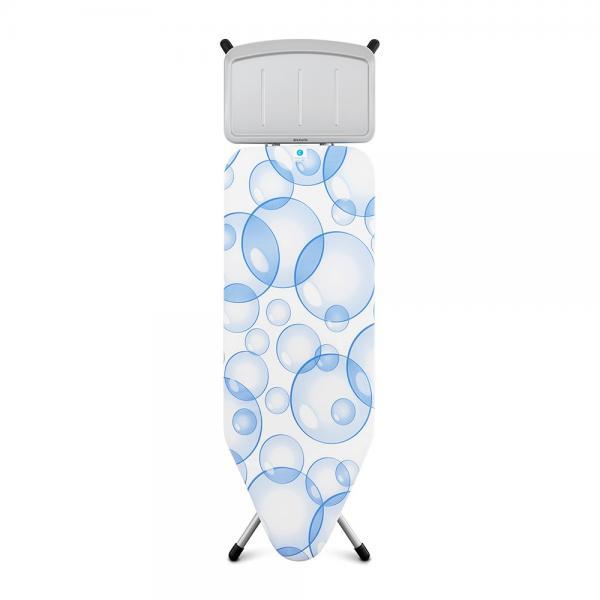 BRABANTIA Perfect Flow bílé 124 x 45 cm (101229) - žehlící prkno z nerezové oceli