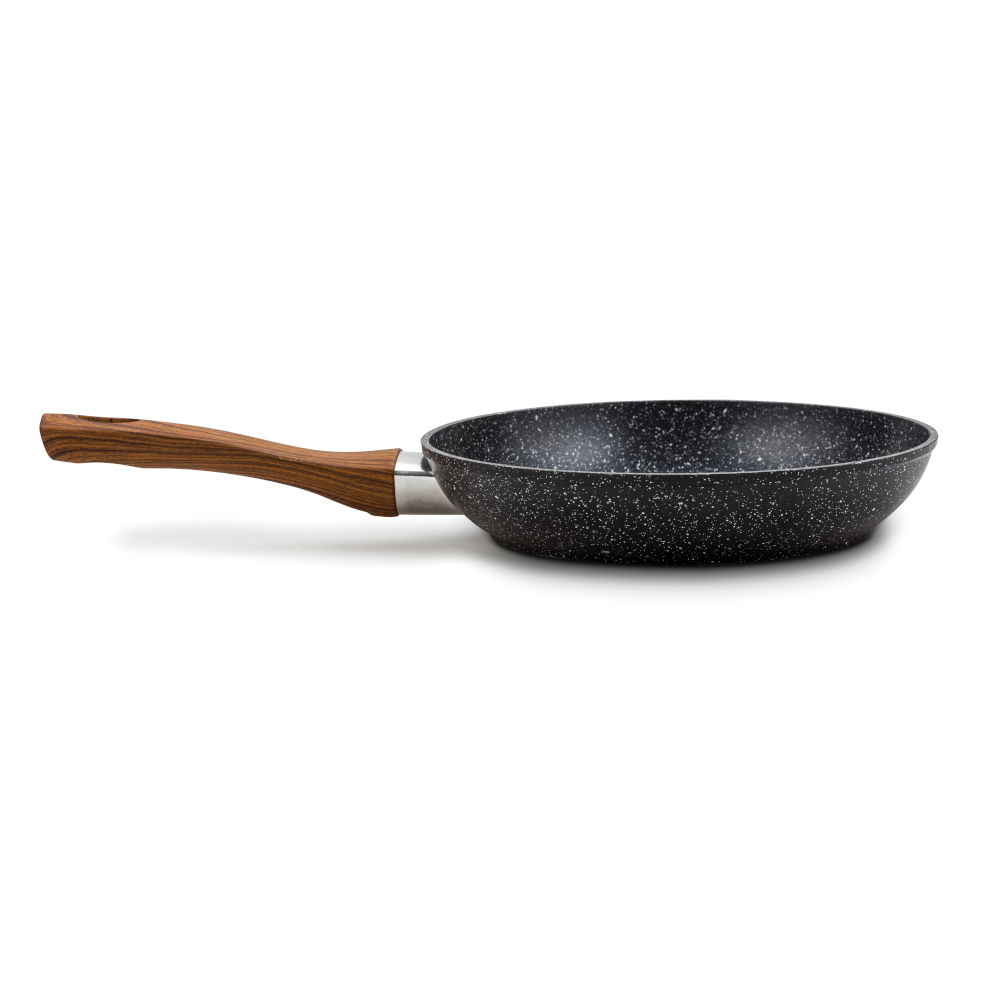 NAVA Nature 24 cm černá - nepřilnavá žulová pánev