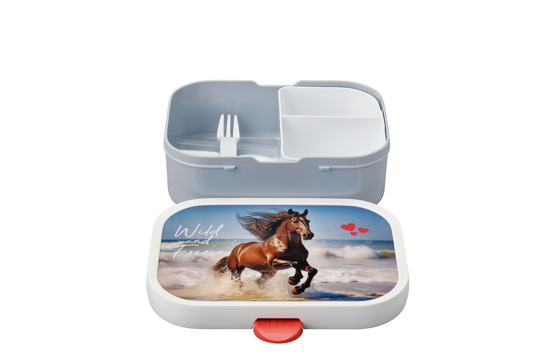 MEPAL Campus Wild Horse 0,75 l - plastová krabička na svačinu / obědová krabička