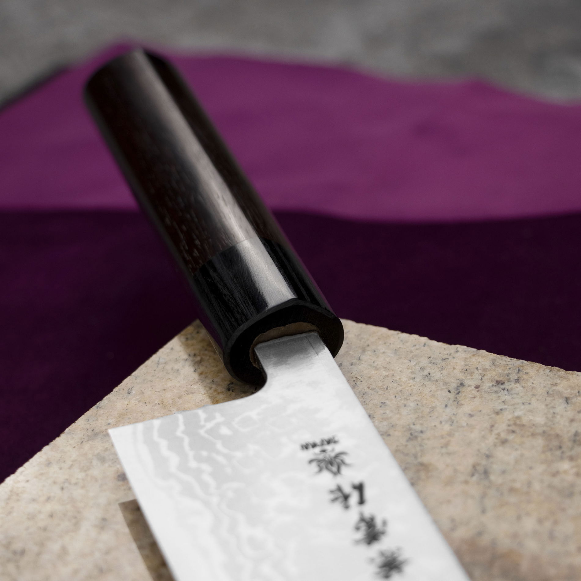 KANETSUNE SEKI Zen-Bokashi 21 cm - japonský kuchársky nôž z vysoko uhlíkovej ocele