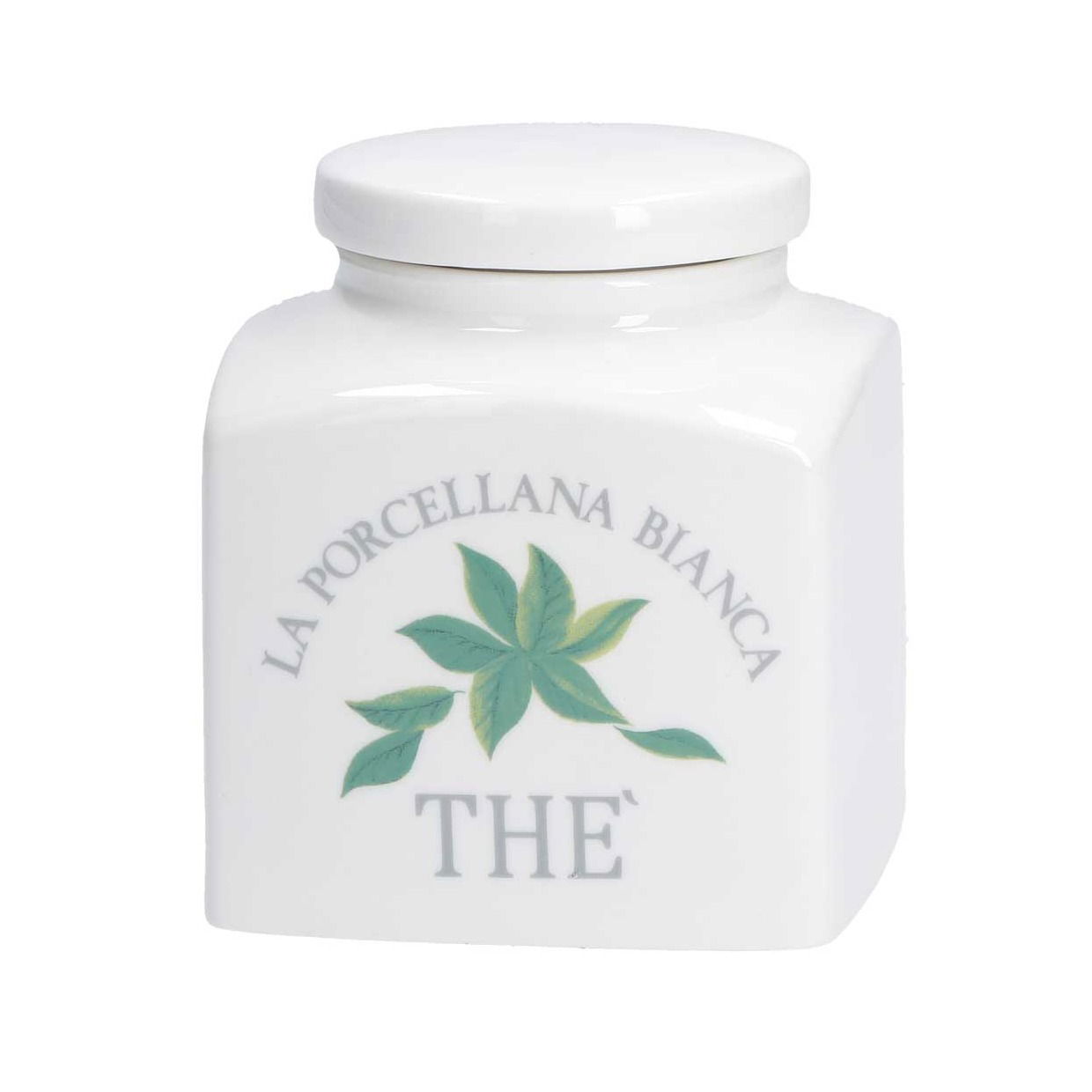 LA PORCELLANA BIANCA Conserva 0,5 l 2 szt. - pojemniki na herbatę i rumianek porcelanowe