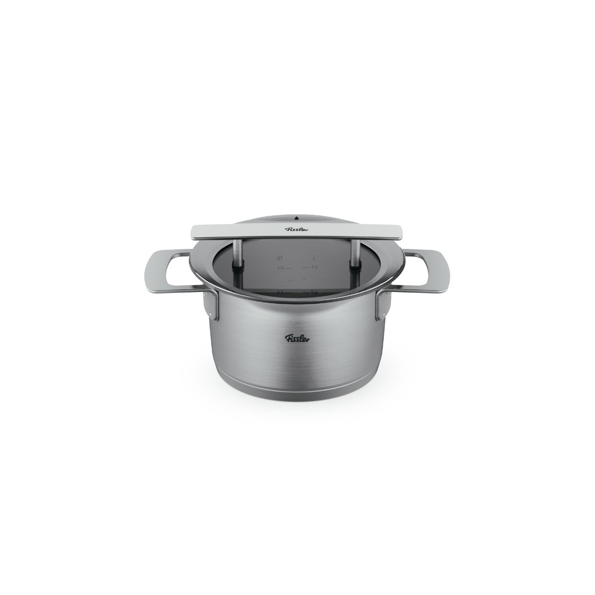 FISSLER Phi 1,9 l - garnek ze stali nierdzewnej z pokrywką