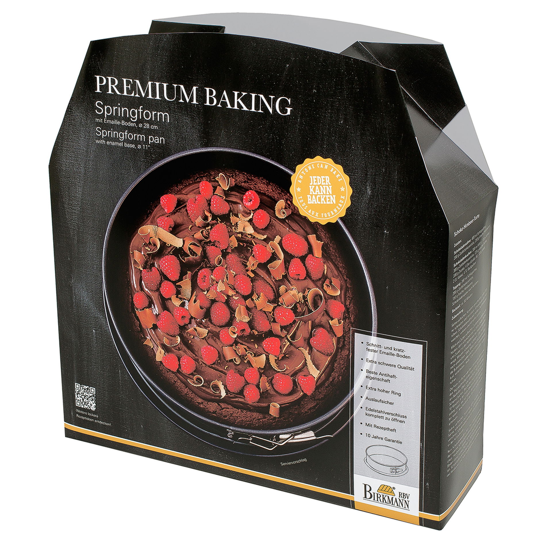 BIRKMANN Premium Backing 26 cm - forma na dort s odnímatelným dnem