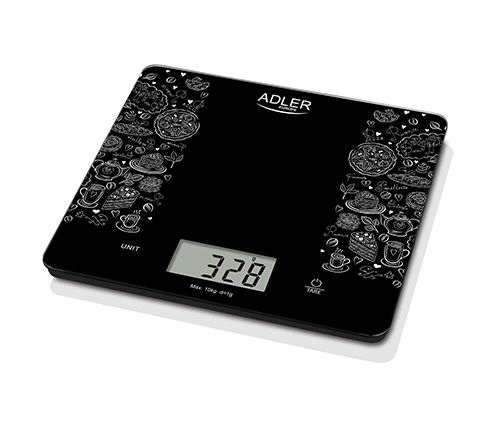 ADLER AD 3171 - elektronická skleněná kuchyňská váha