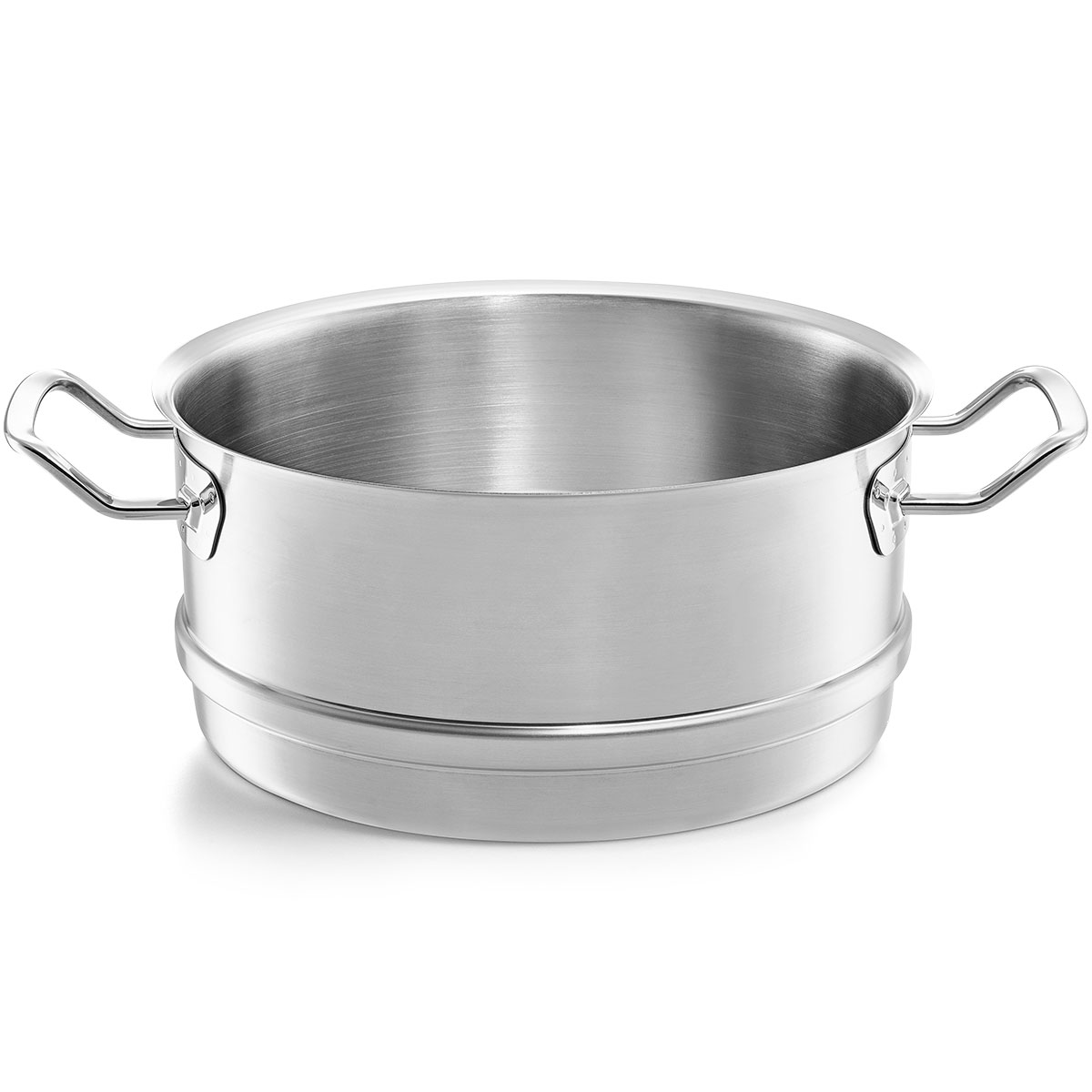FISSLER Original Profi Collection - zestaw 5 garnków z pokrywkami i wkładem do gotowania na parze ze stali nierdzewnej