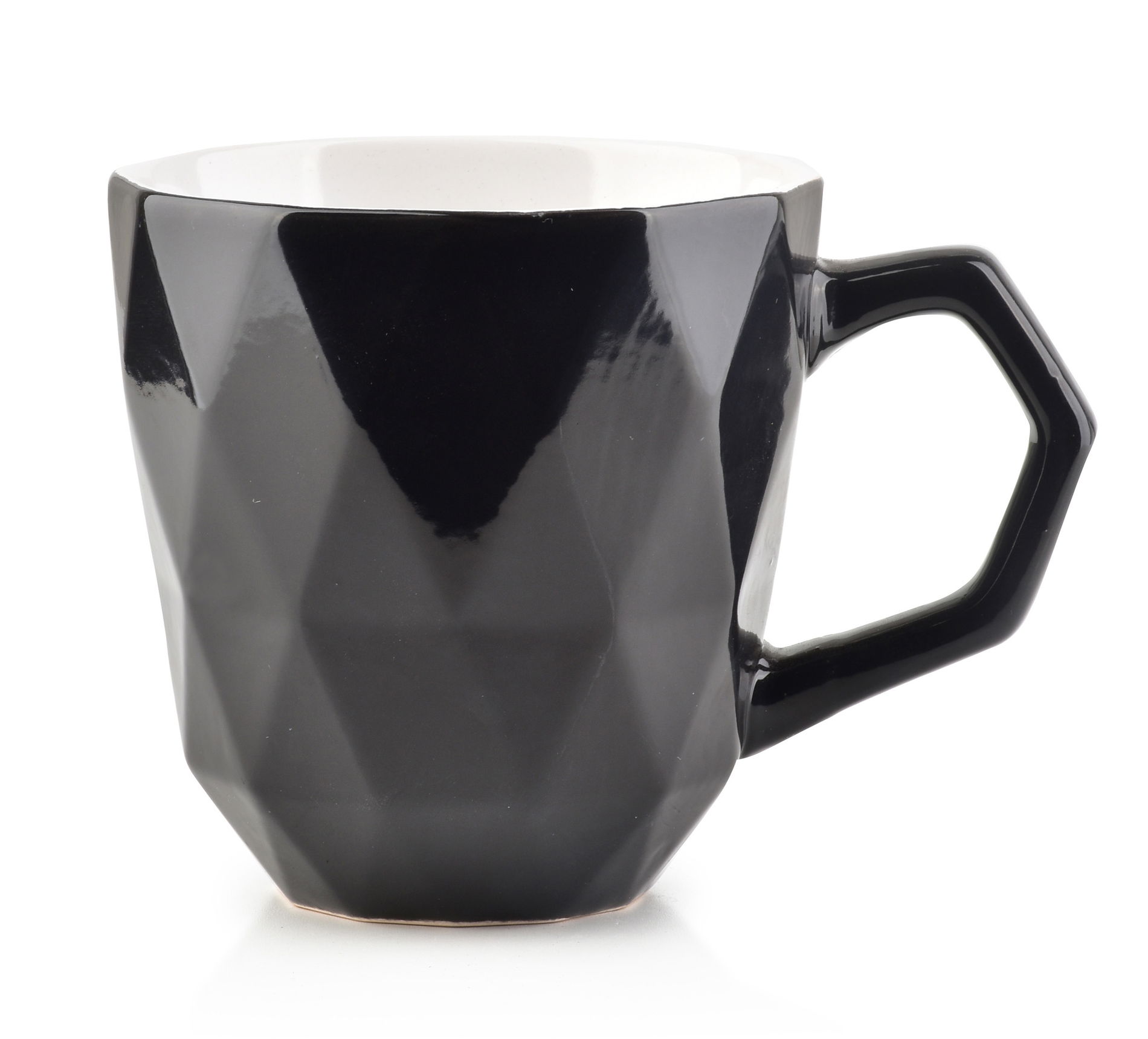 Keramický hrnek AFFEK DESIGN SALLY ADEL BLACK 400 ml