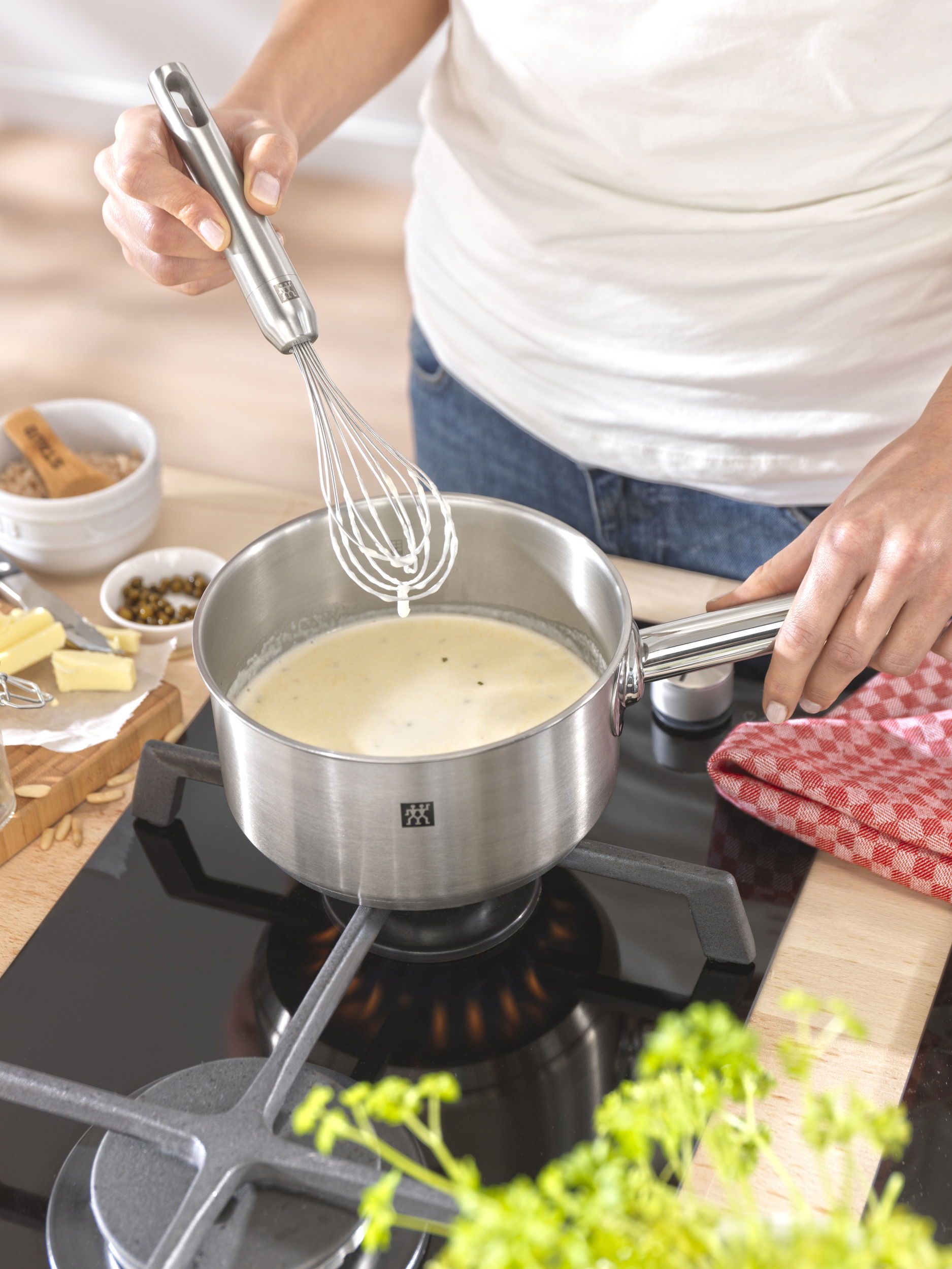 ZWILLING Twin Classic 1 l - rondel ze stali nierdzewnej z pokrywką