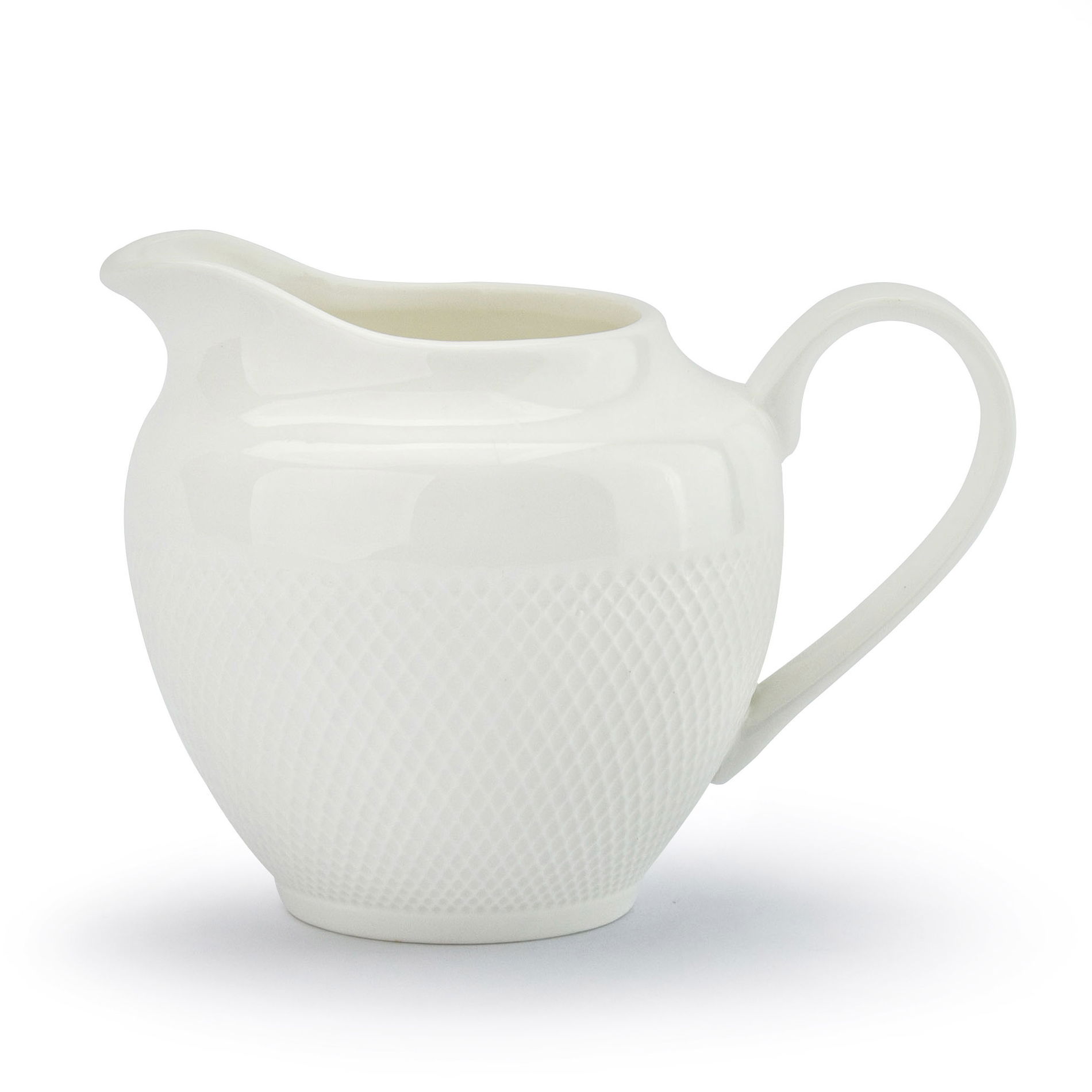 Porcelánový džbánek na mléko FLORINA CORTINA BÍLÝ 160 ml