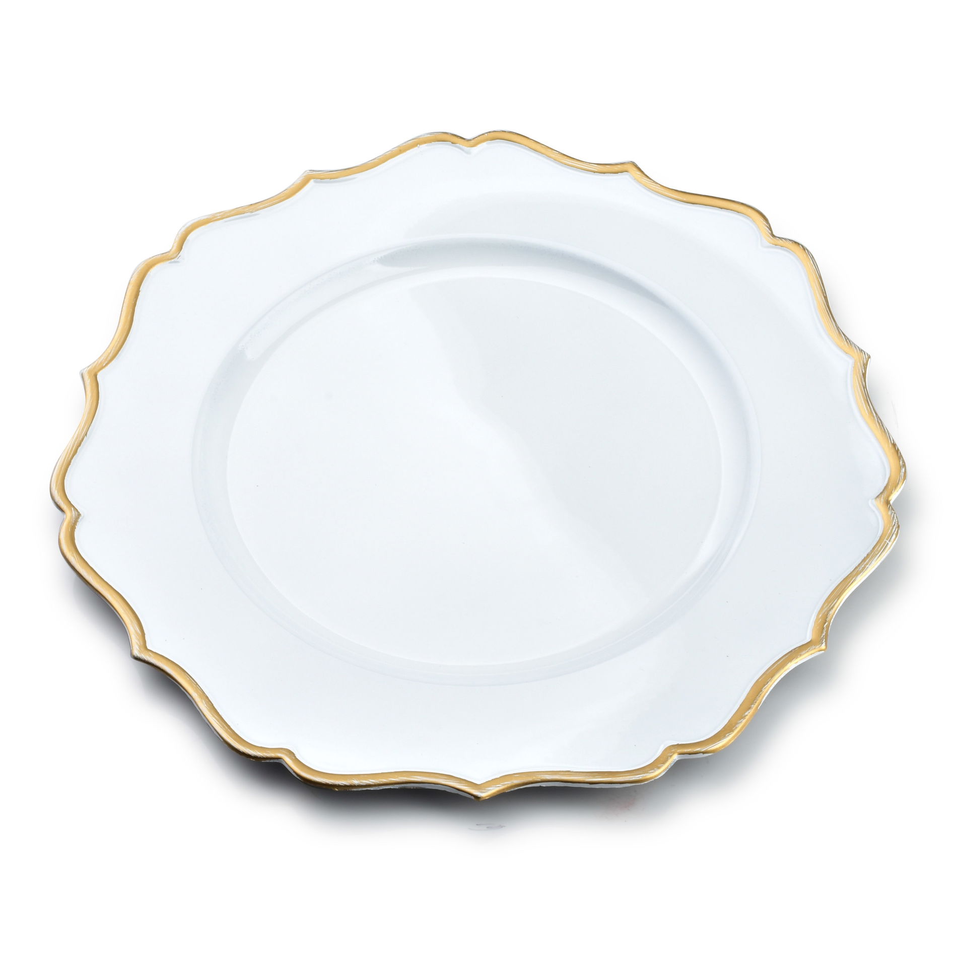 Plastová podložka pod talíř MONDEX BLANCHE COLOURS BÍLÁ 33 cm