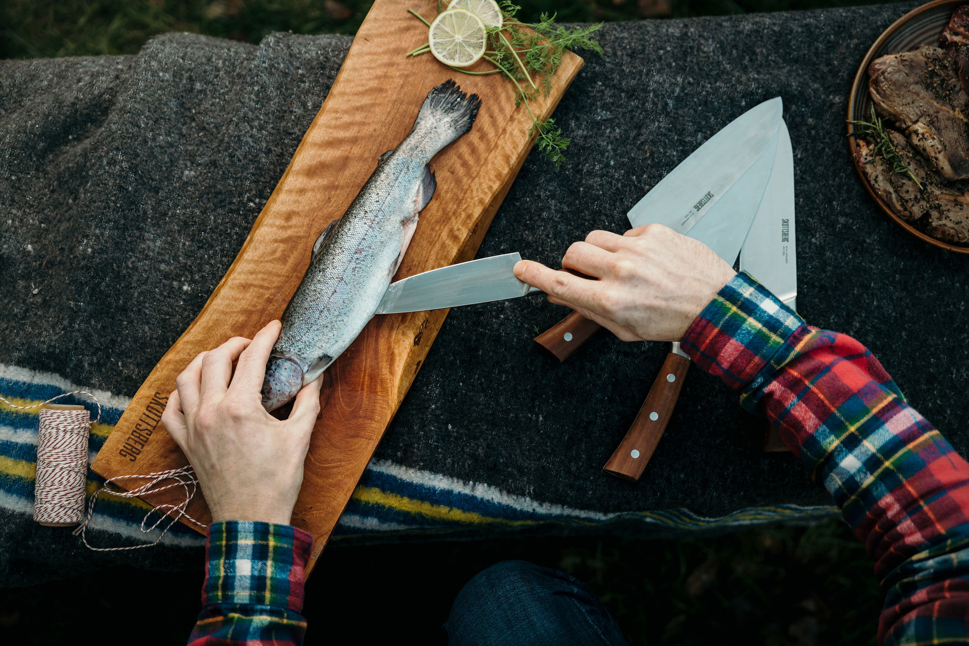 SKOTTSBERG 15 cm - japonský kuchařský nůž z nerezové oceli