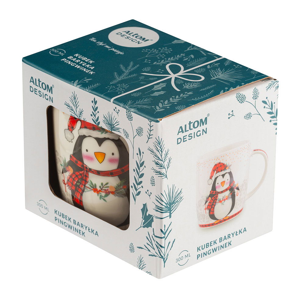 Vánoční porcelánový hrnek 300 ml