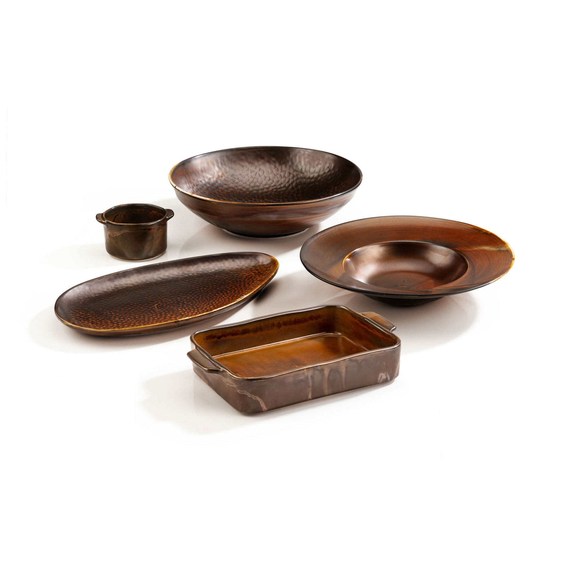 VERLO Fire 25,5 x 16 cm - naczynie żaroodporne do zapiekania porcelanowe