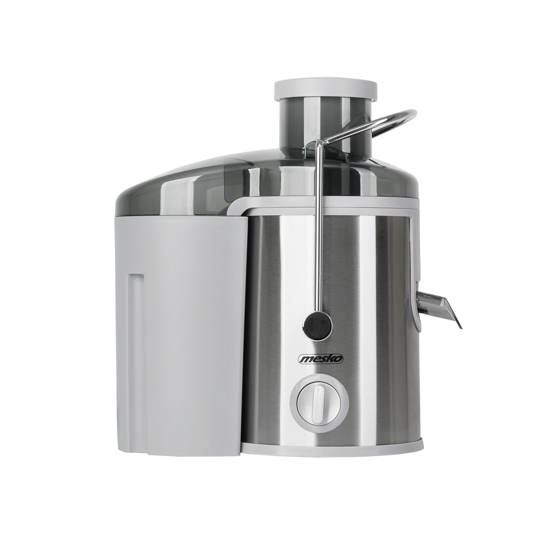 MESKO Jugo 600 W - ocelový odšťavňovač na zeleninu a ovoce