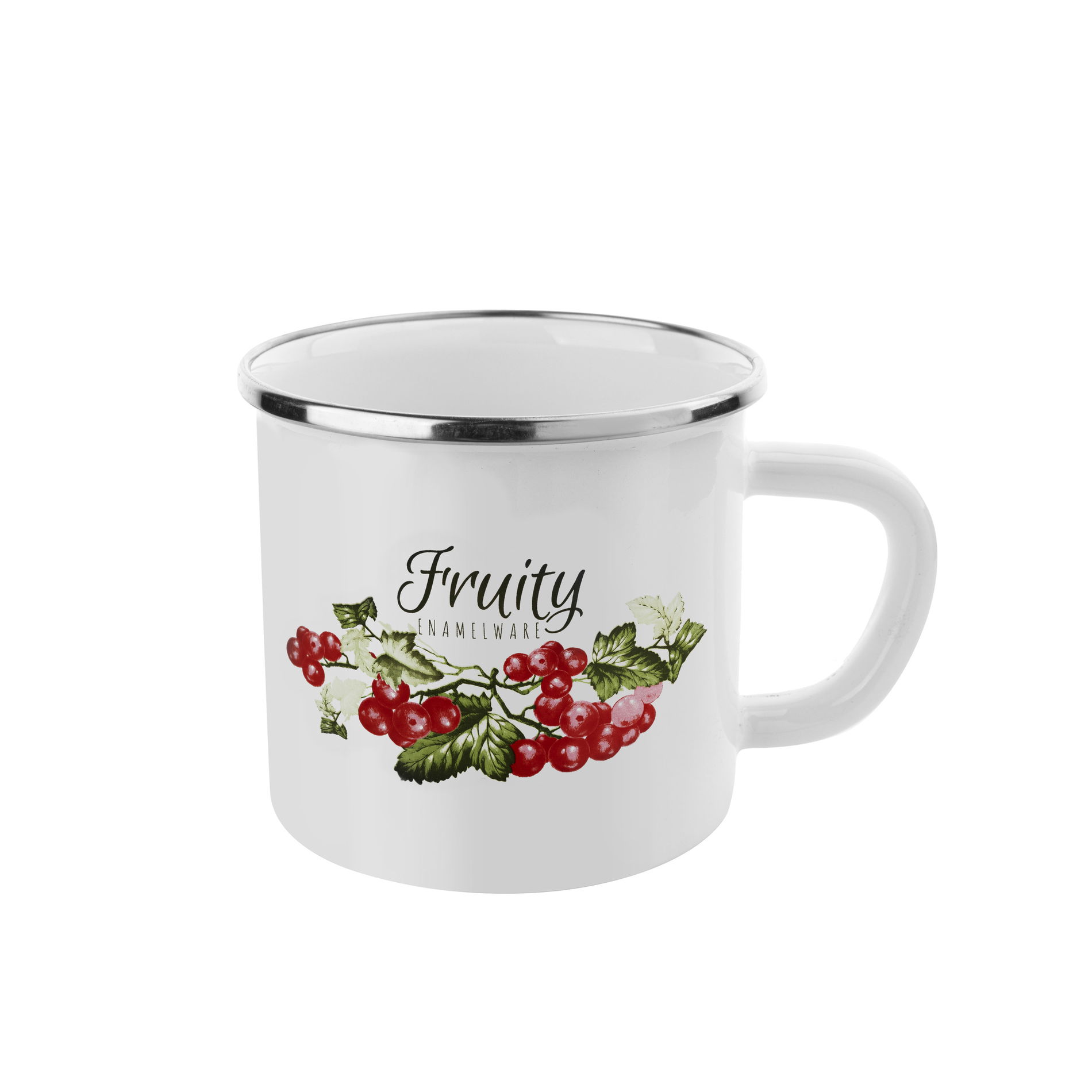 Smaltovaný hrnek EMALIA POLSKA PLESZEW FRUITY 0,55 l
