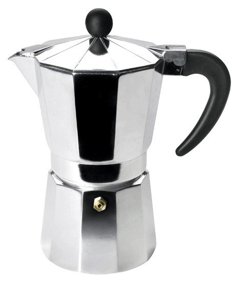 Hliníková moka konvička / express VENETTO - na 3 šálky espressa (3 tz)