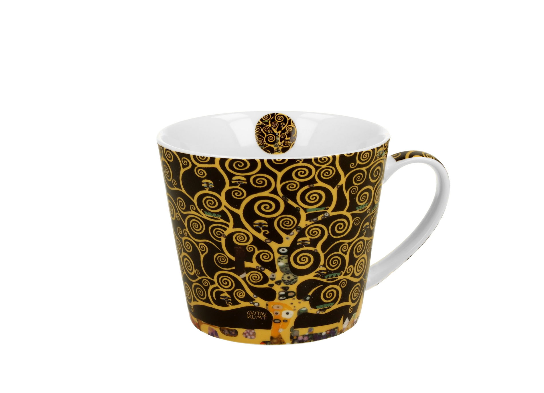 Porcelánový hrnček DUO ART GALLERY TREE OF LIFE BY GUSTAV KLIMT 600 ml