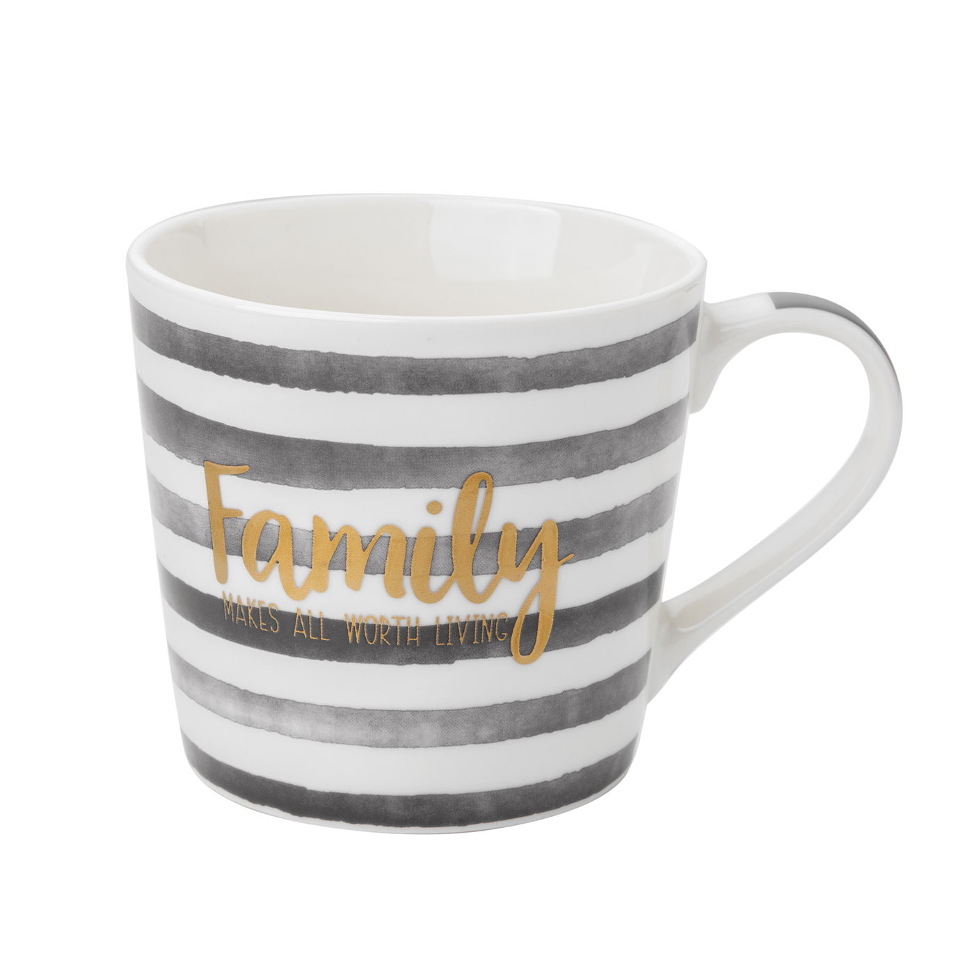Kubek porcelanowy FLORINA SARA BLACK 400 ml MIX KOLORÓW