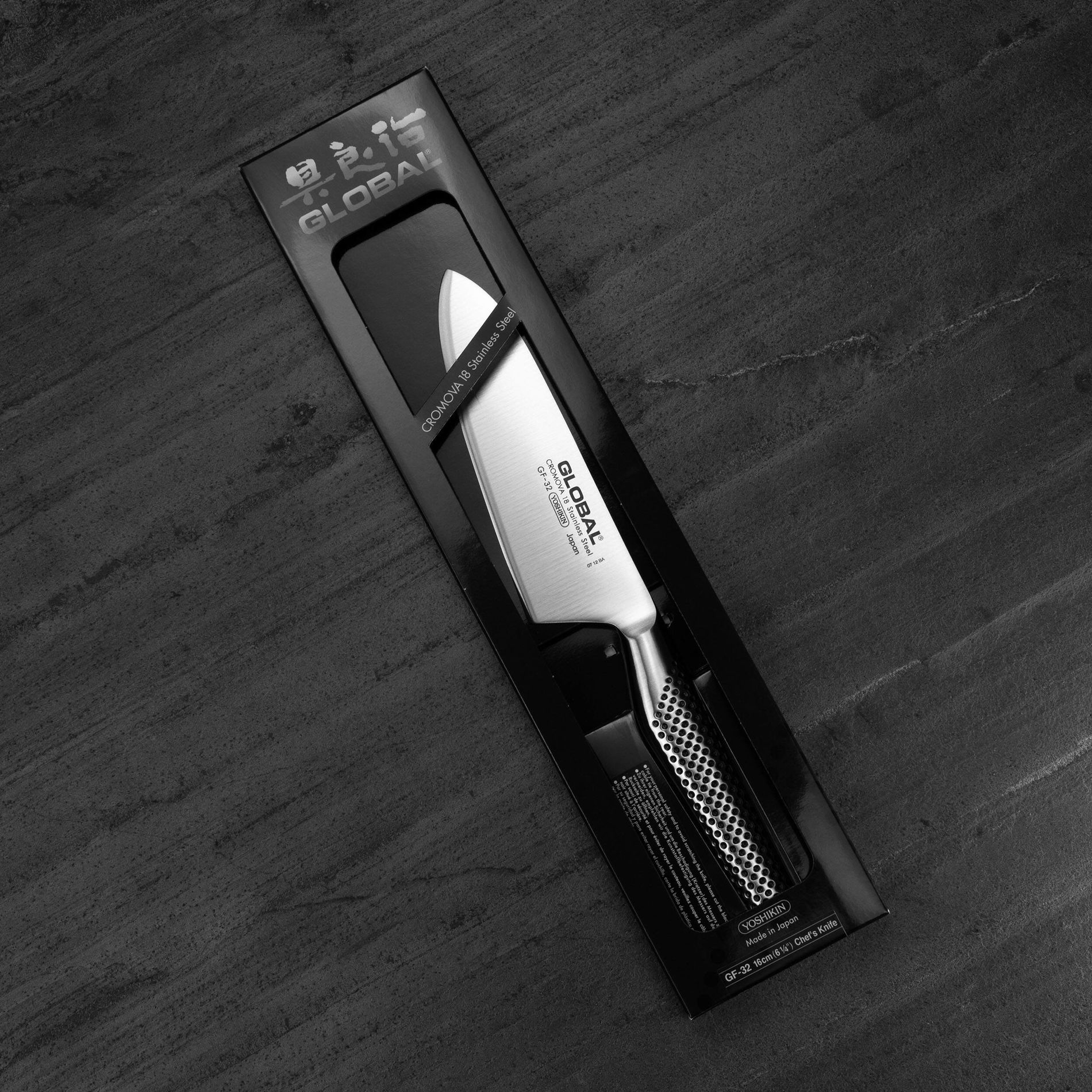 GLOBAL GF-32 16 cm - kuchařský nůž z nerezové oceli