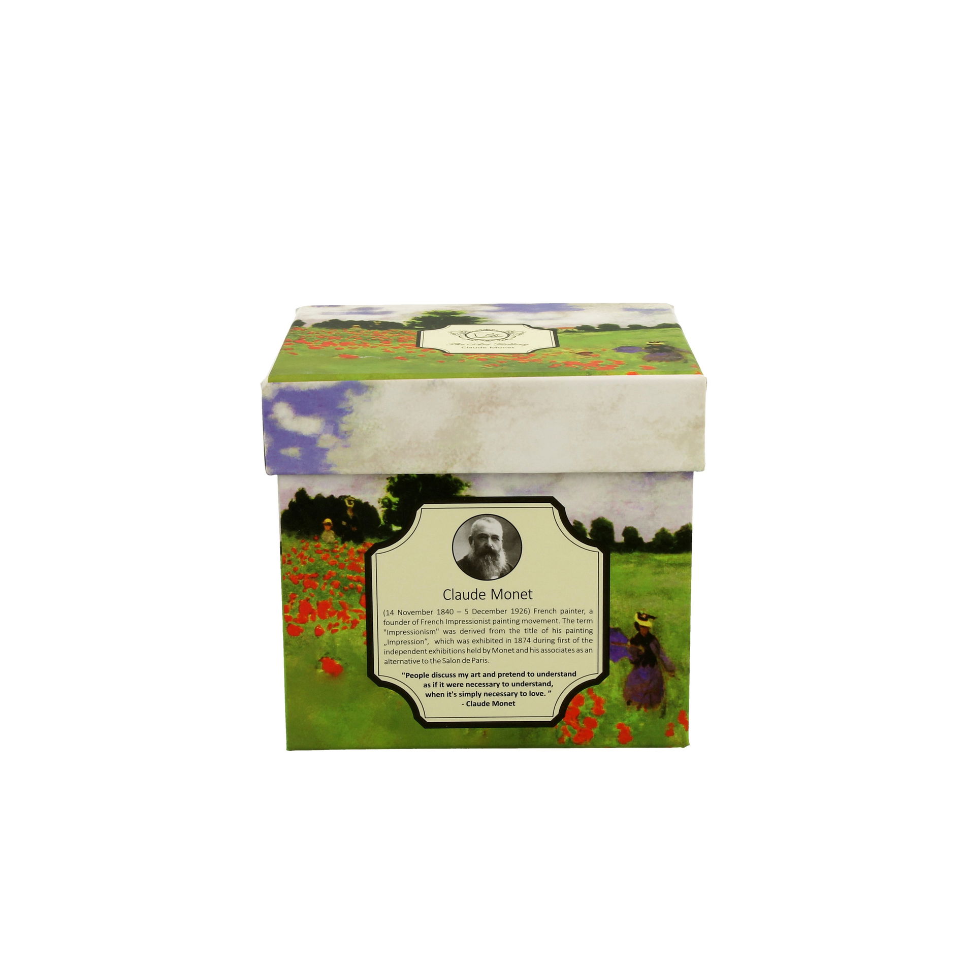 Porcelánový hrnek DUO ART GALLERY POPPY FIELD BY C. MONET 380 ml