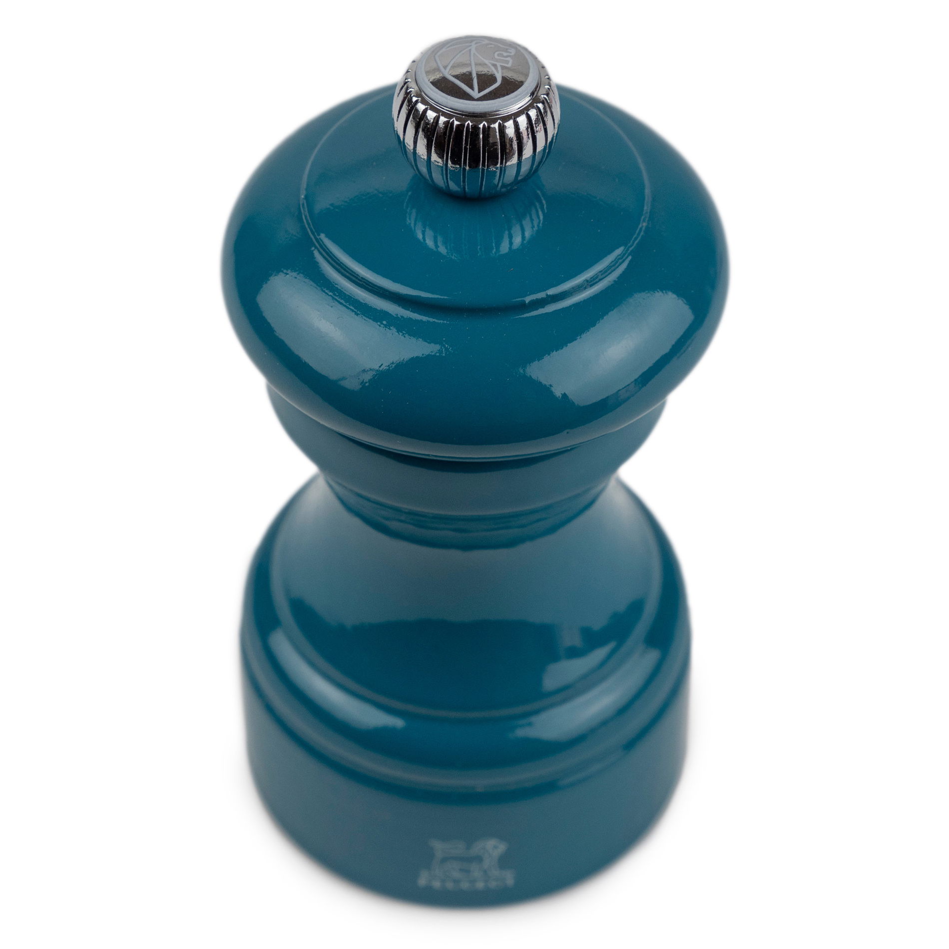 PEUGEOT Bistrorama Pacific Blue 10 cm niebieski - młynek do soli z drewna bukowego ręczny