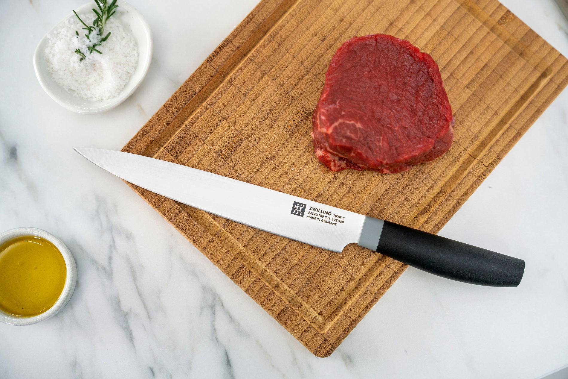 ZWILLING Now S 4 ks - kuchyňské nože z nerezové oceli v bloku