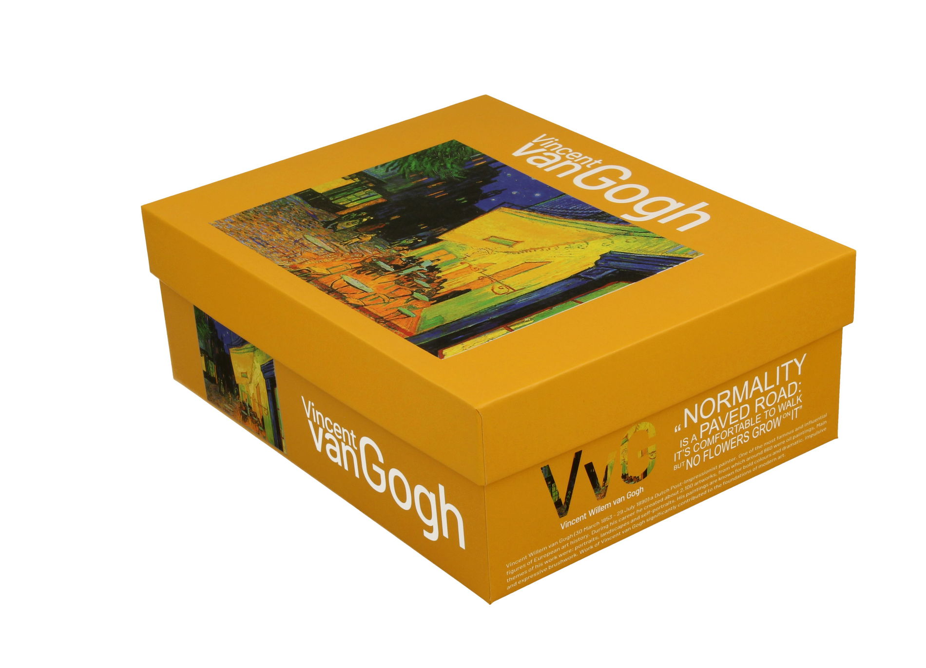 Filiżanki do espresso porcelanowe ze spodkami DUO ART GALLERY STARRY NIGHT BY V. VAN GOGH 110 ml 2 szt.