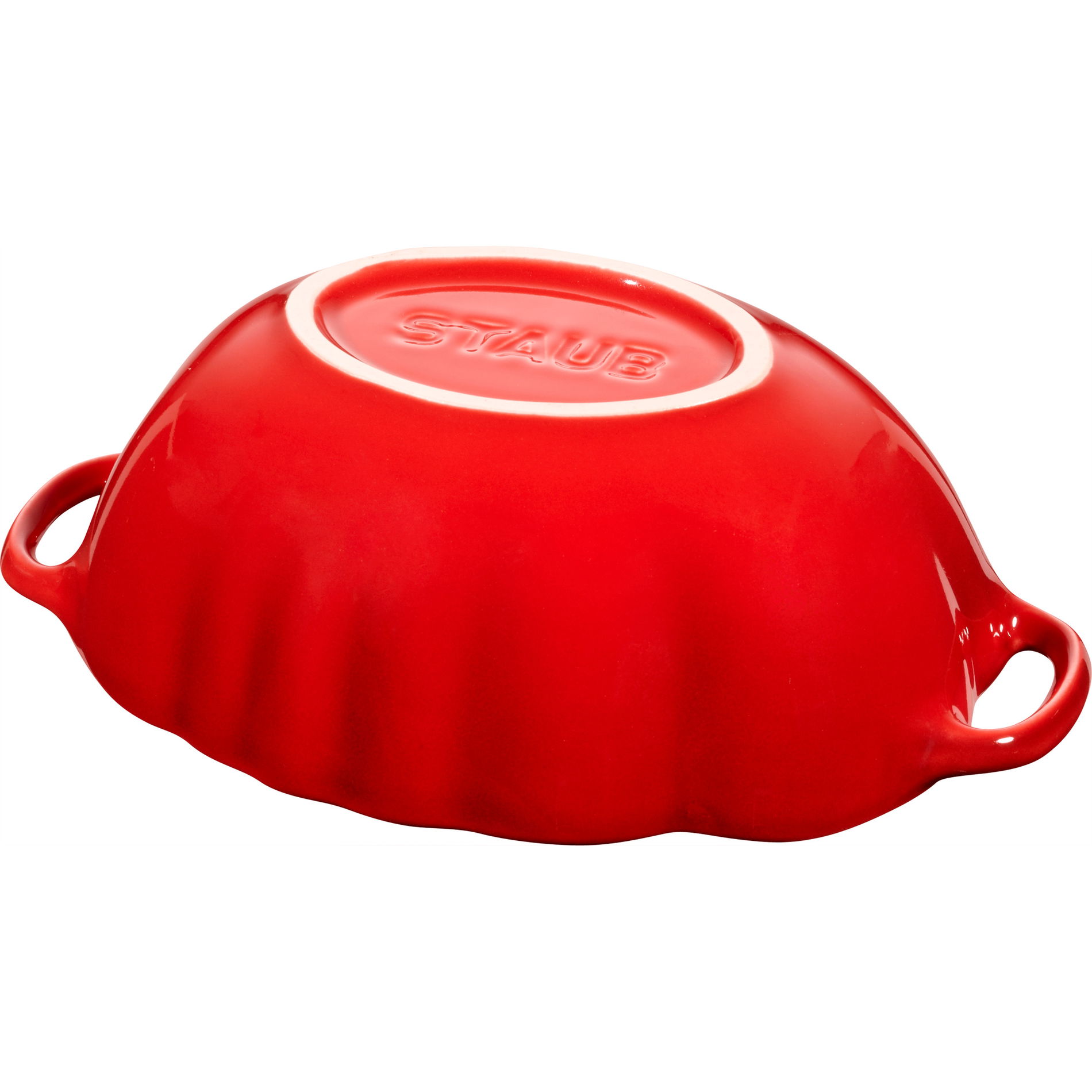 STAUB Special Cocotte 0,5 l czerwone - naczynie do zapiekania ceramiczne z pokrywką