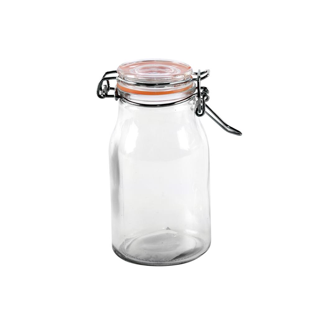 Malý sklenený pohár na korenie typu wek BELA VYSOKÝ 0,2 l
