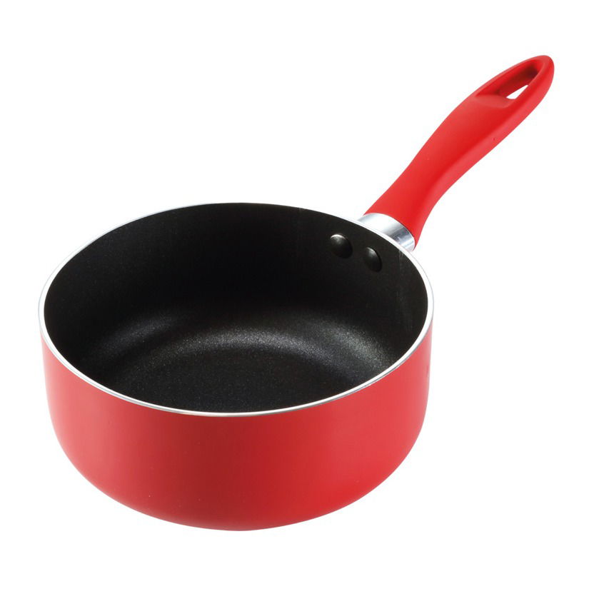 TESCOMA Presto Mini Rem 0,9 l červený - hliníkový kastrol
