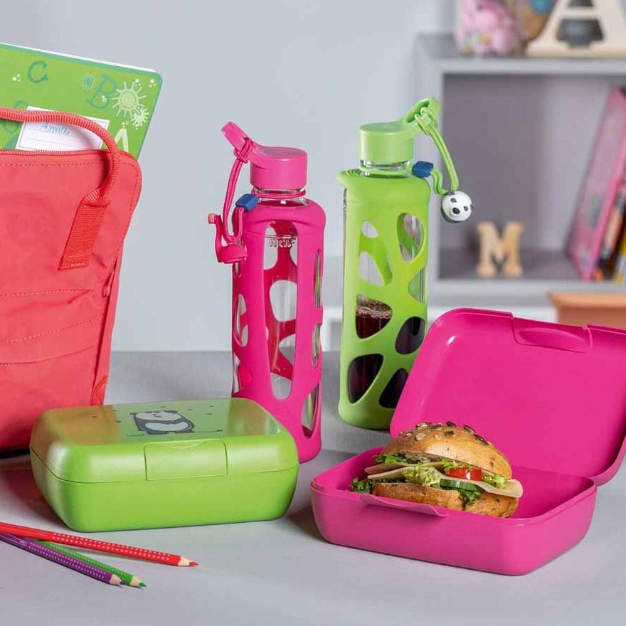 Lunch box / Śniadaniówka dla dzieci plastikowa LEONARDO BAMBINI