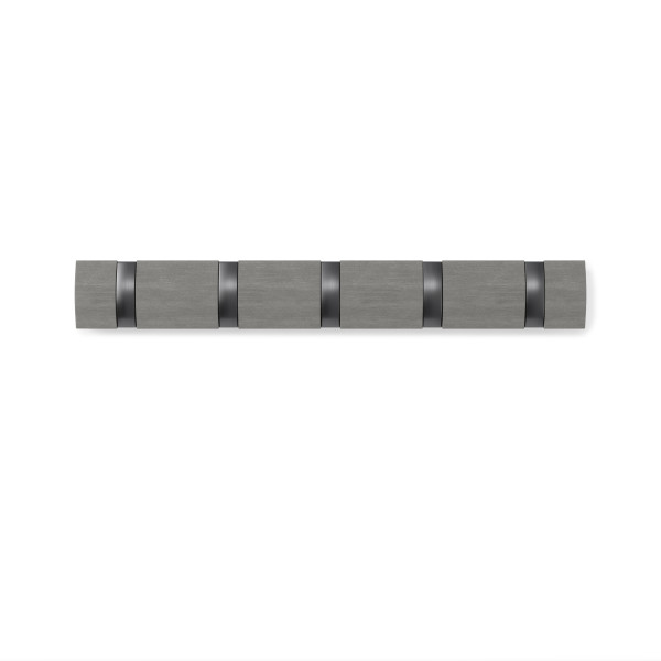 UMBRA Flip 51 cm szary - wieszak ścienny drewniany
