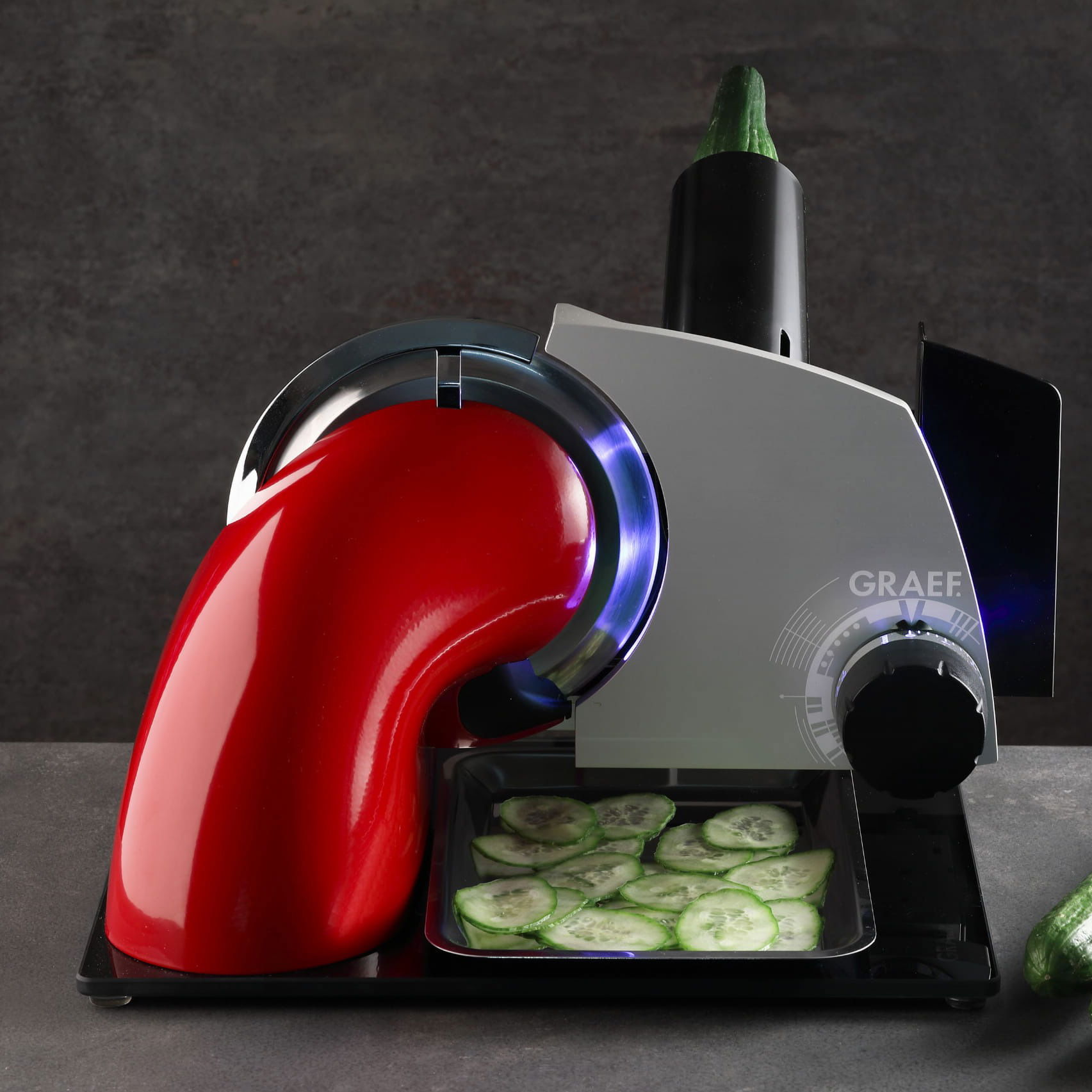 GRAEF Chef''s Line SKS700 S72013 170 W - krajalnica do chleba i wędlin metalowa elektryczna