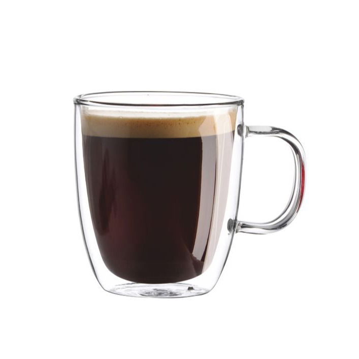 Sklenené poháre / Dvojstenné sklenené poháre ANDREA 350 ml 2 ks