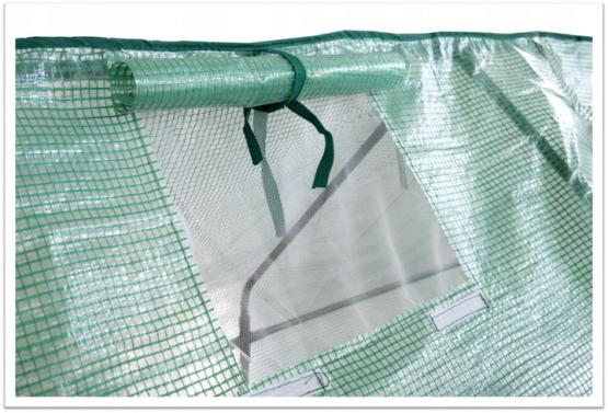 Fóliový skleník FOIL GREENHOUSE ZELENÁ 182 x 95 x 95 cm